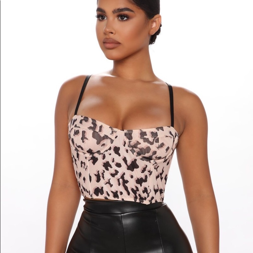 Purrfectly Feline Leopard Corset